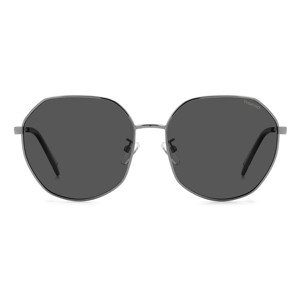 Polaroid Gray Metal Sunglasses