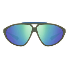 Polaroid Green Rubber Sunglasses