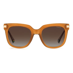 Polaroid Orange Resin Sunglasses