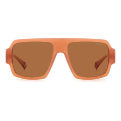 Polaroid Beige Resin Sunglasses