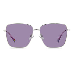 Polaroid Gray Metal Sunglasses