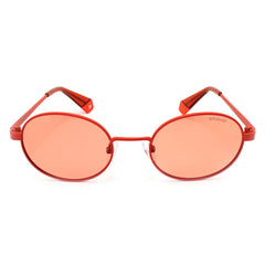 Polaroid Orange Metal Sunglasses