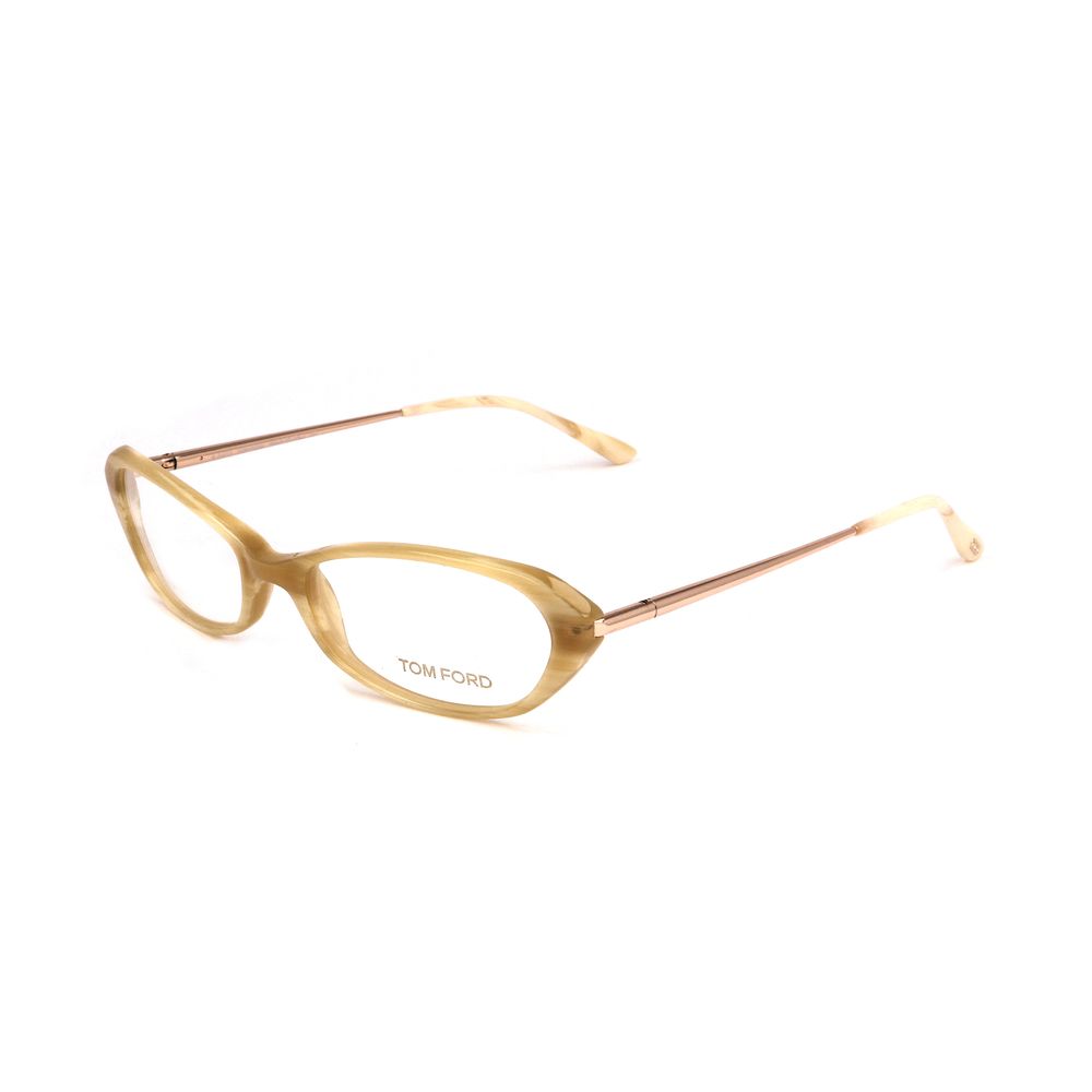 Tom Ford Beige Metal And Plastic Sunglasses