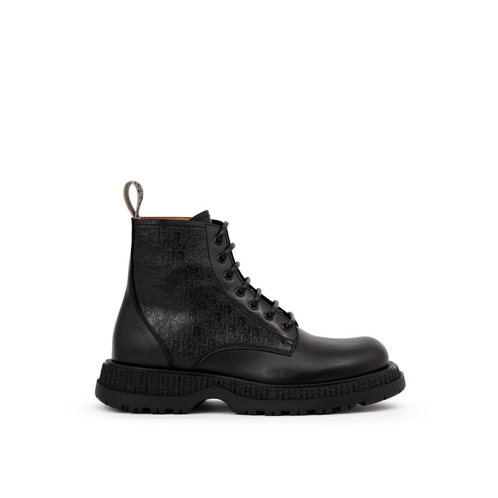 Dior Black Leather Boot