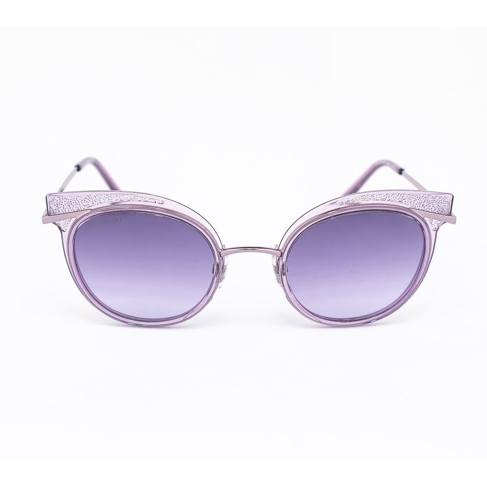 Swarovski Purple Metal Sunglasses