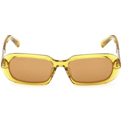 Swarovski Yellow Plastic Sunglasses