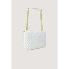 Love Moschino White Polyethylene Handbag