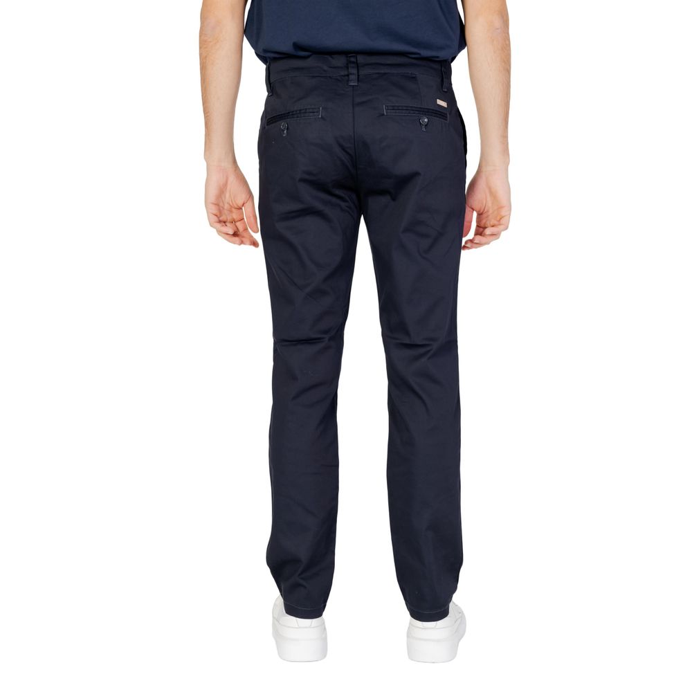 Armani Exchange Blue Cotton Jeans & Pant