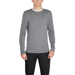 Calvin Klein Gray Wool Wool T-Shirt