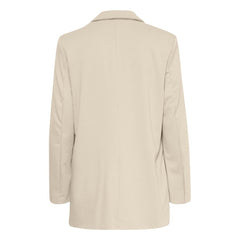 ICHI Beige Polyester Polyester Suits & Blazer