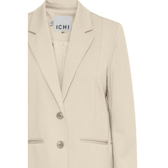 ICHI Beige Polyester Polyester Suits & Blazer