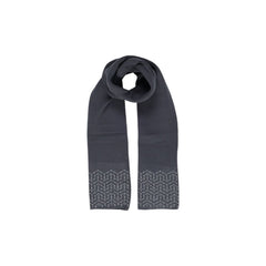 Pieces Gray Polyester Scarf