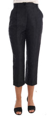 Dolce & Gabbana Elegant High Waist Capri Dress Pants