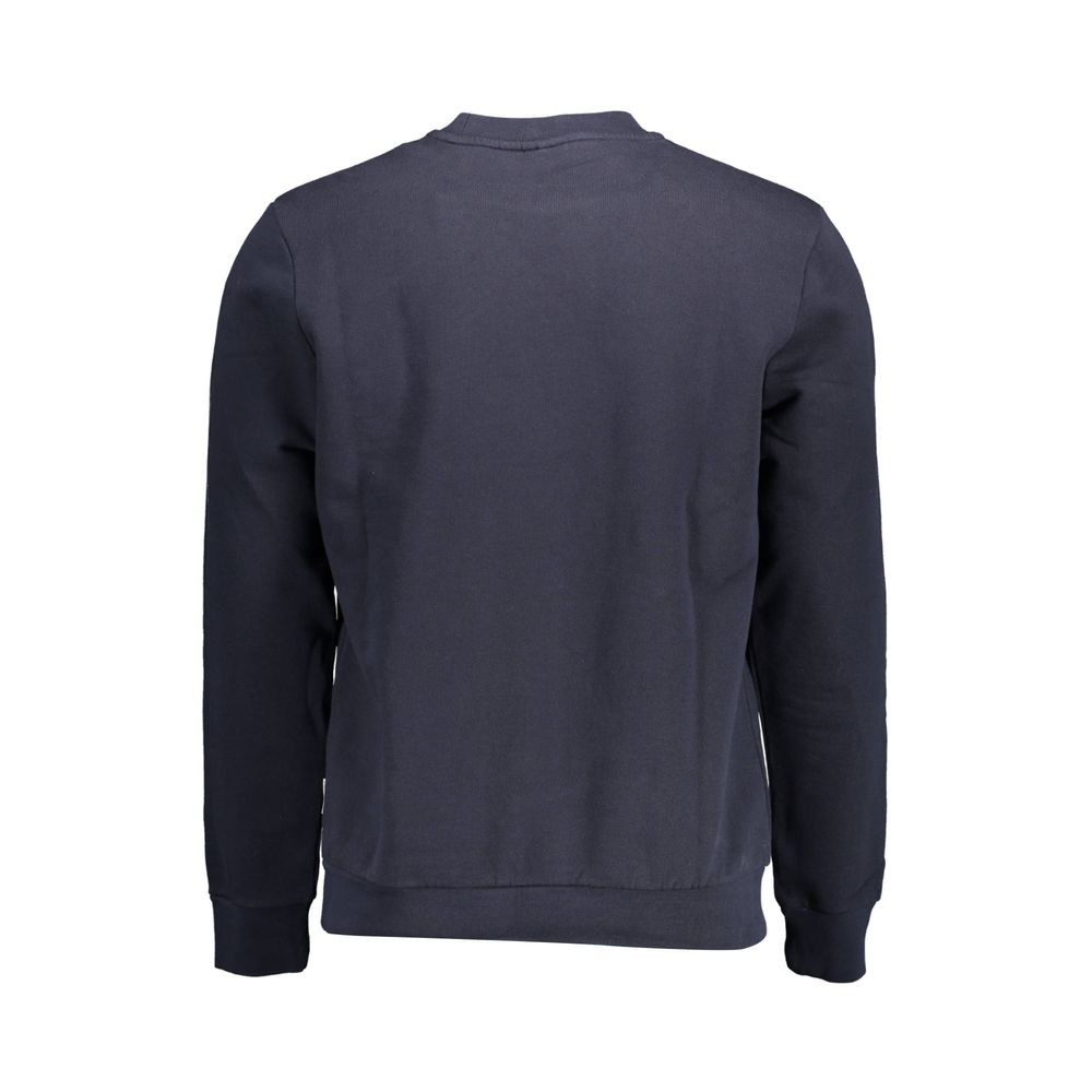 Napapijri Blue Cotton Men Sweater