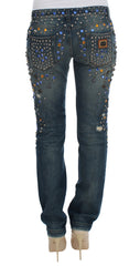 Dolce & Gabbana Enchanted Sicily Crystal Embellished Jeans