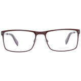 Trussardi Burgundy Men Optical Frames